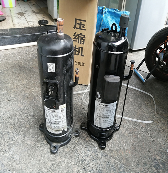 横县中央空调压缩机的更换维修